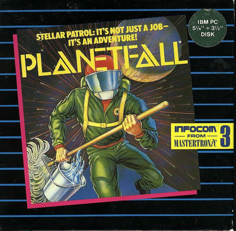 Front Cover for Planetfall (DOS) (Mastertronic release)
