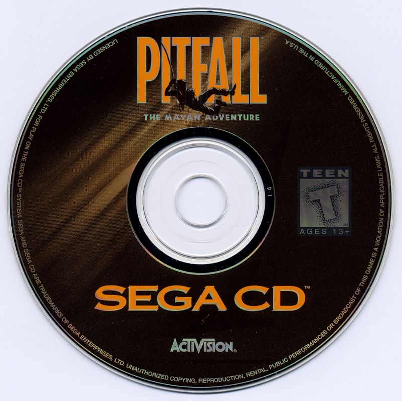 Media for Pitfall: The Mayan Adventure (SEGA CD)