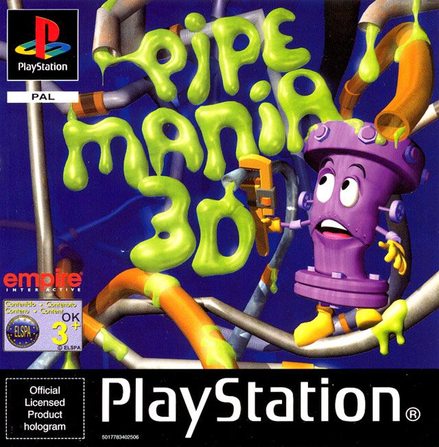 Front Cover for Pipe Dreams 3D (PlayStation)