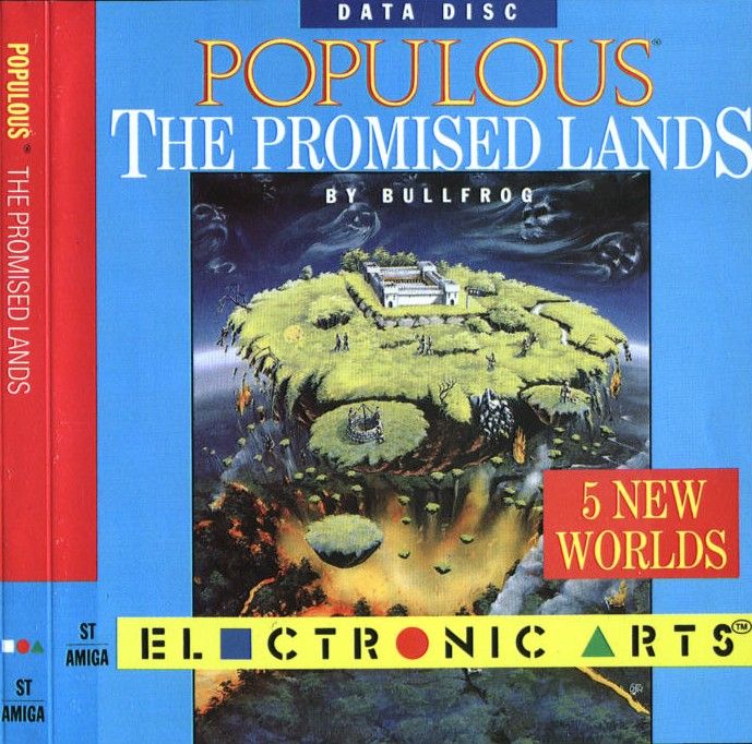 Front Cover for Populous: The Promised Lands (Amiga and Atari ST)