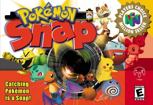 Front Cover for Pokémon Snap (Nintendo 64) (Player's Choice)