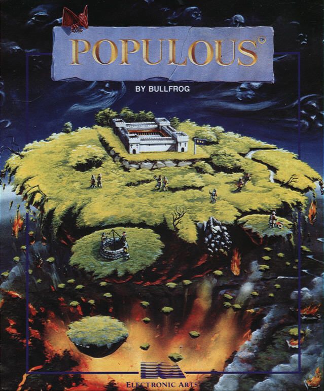 Front Cover for Populous (Atari ST)
