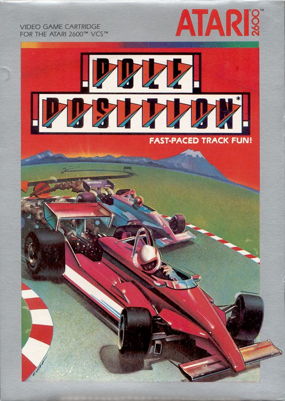 Front Cover for Pole Position (Atari 2600) (1988 release)