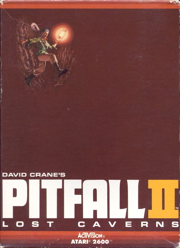 Front Cover for Pitfall II: Lost Caverns (Atari 2600)