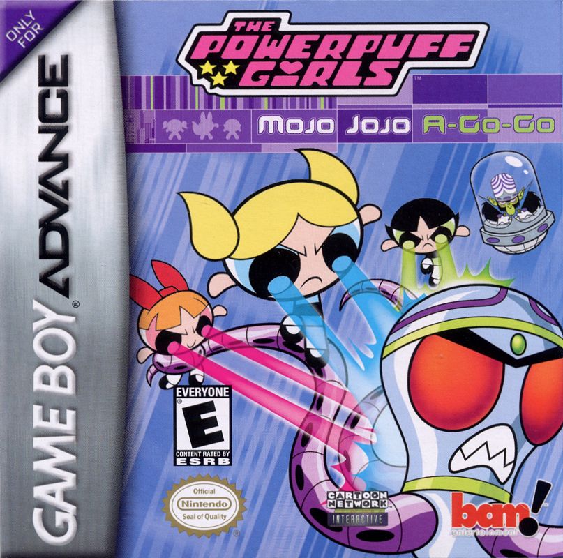 Front Cover for The Powerpuff Girls: Mojo Jojo A-Go-Go (Game Boy Advance)