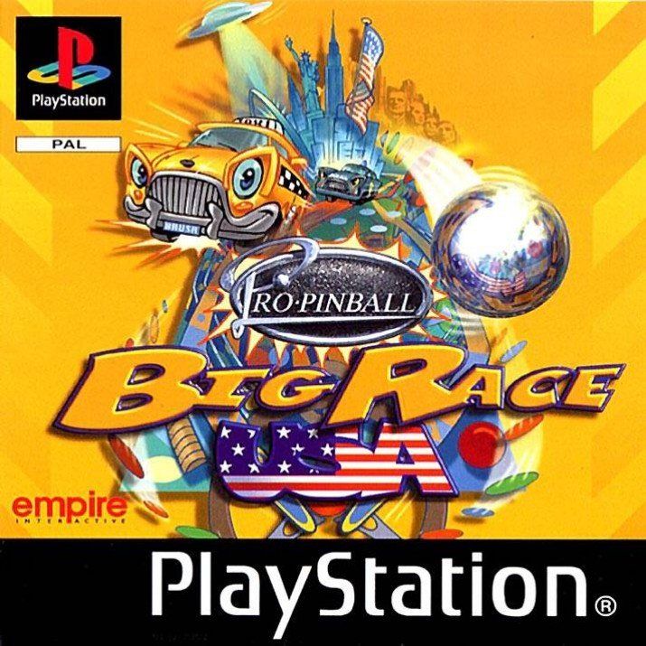 Front Cover for Pro Pinball: Big Race USA (PlayStation)