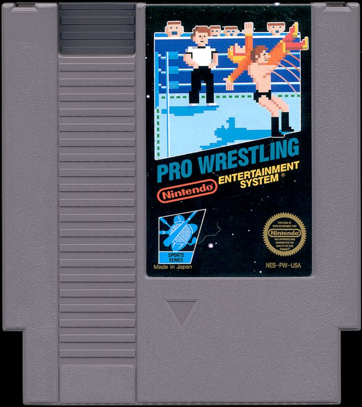 Media for Pro Wrestling (NES): Cartridge