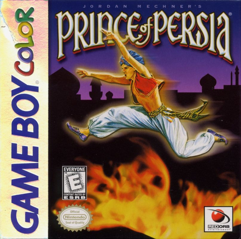 Front Cover for Prince of Persia (Game Boy Color)