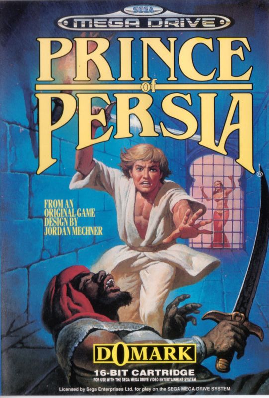 Front Cover for Prince of Persia (Genesis)