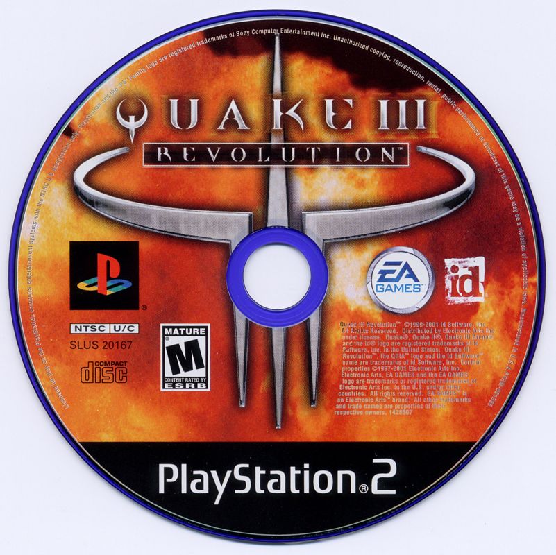 Media for Quake III: Revolution (PlayStation 2)