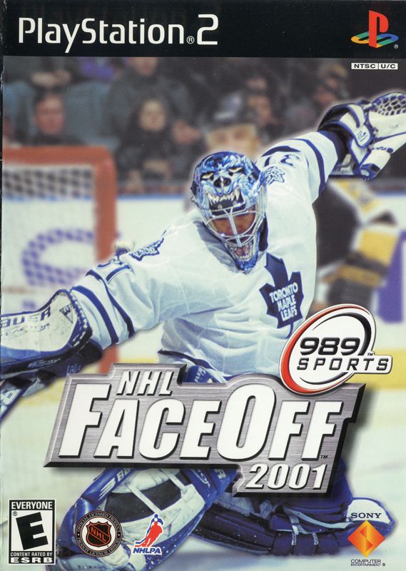 Front Cover for NHL FaceOff 2001 (PlayStation 2)
