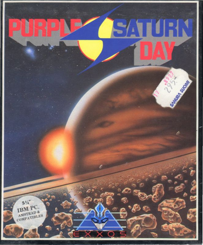 Front Cover for Purple Saturn Day (DOS)