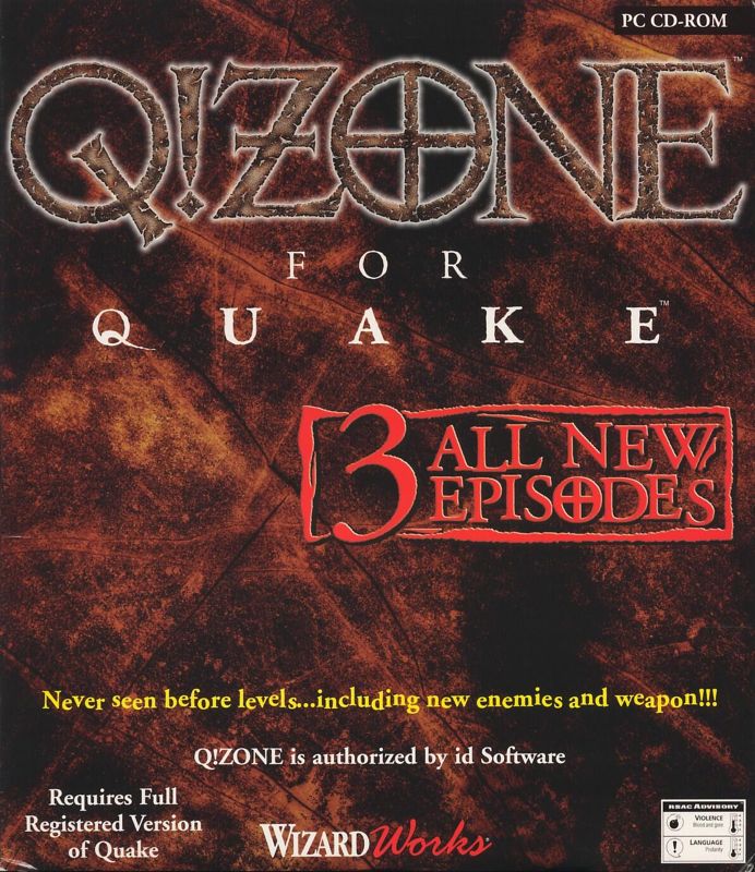 Front Cover for Q!Zone (DOS)