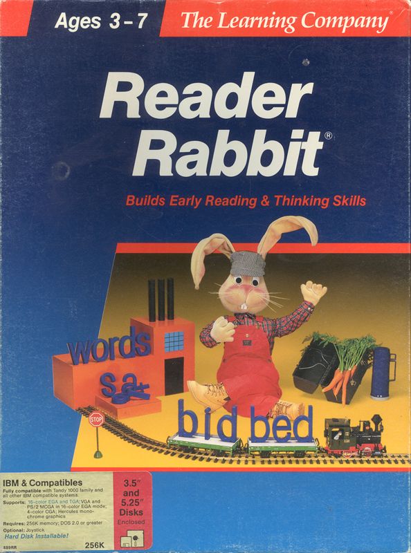 Front Cover for Reader Rabbit (DOS)