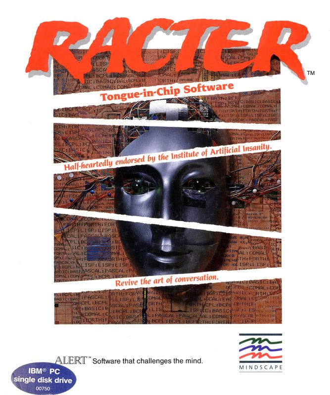 Front Cover for Racter (DOS)