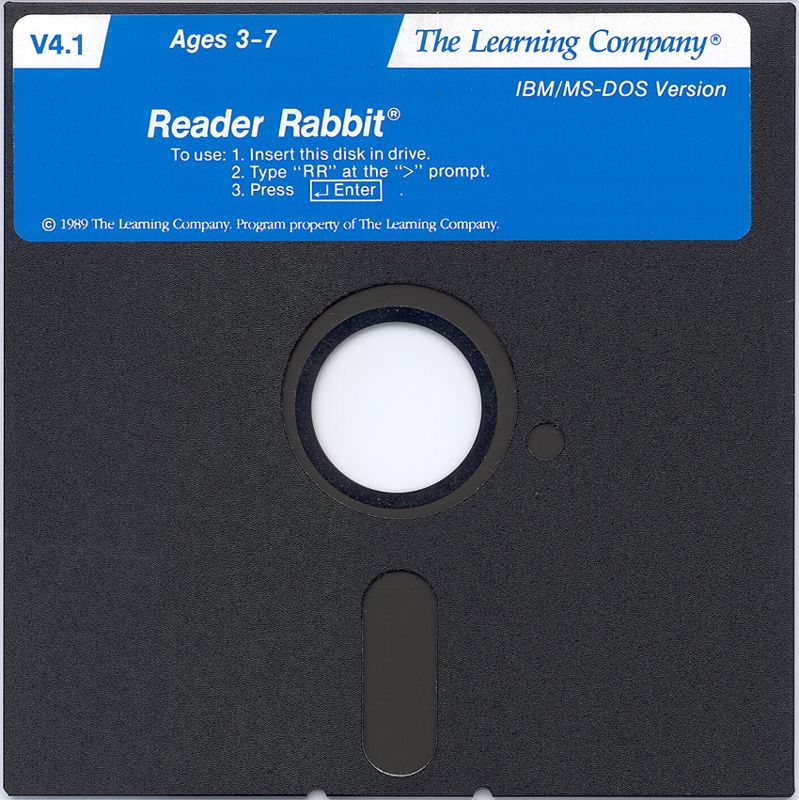 Media for Reader Rabbit (DOS)