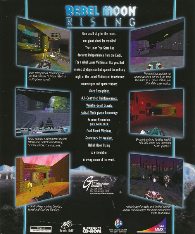 Rebel Moon Rising cover or packaging material MobyGames