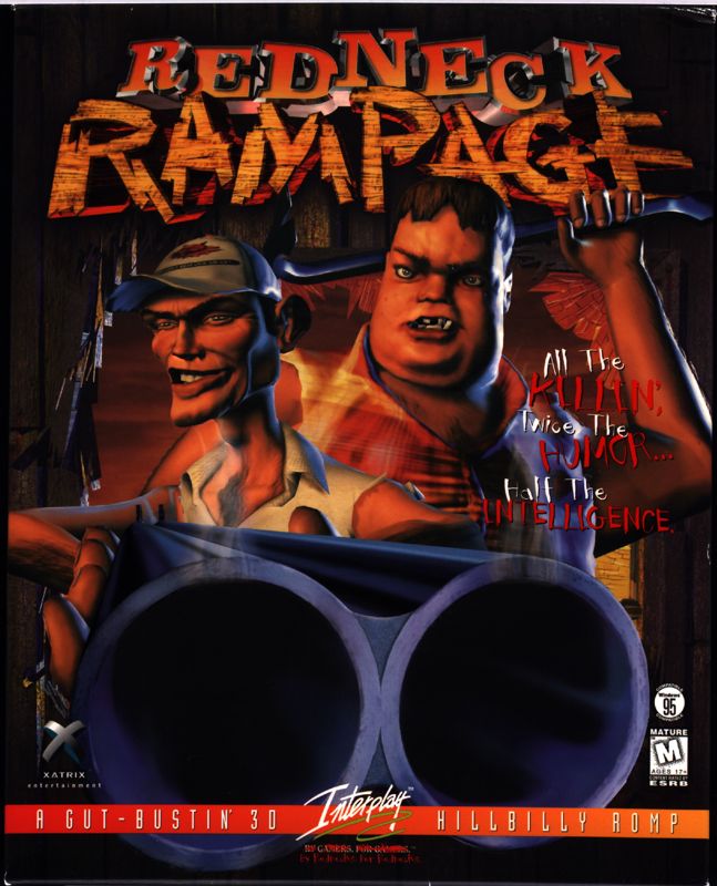 Front Cover for Redneck Rampage (DOS)