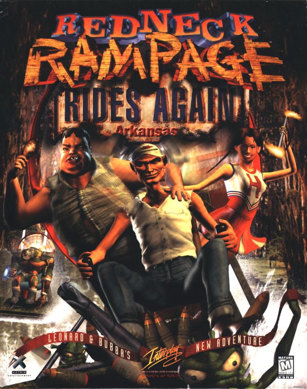 Front Cover for Redneck Rampage Rides Again (DOS)