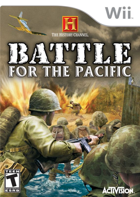Front Cover for The History Channel: Battle for the Pacific (Wii)
