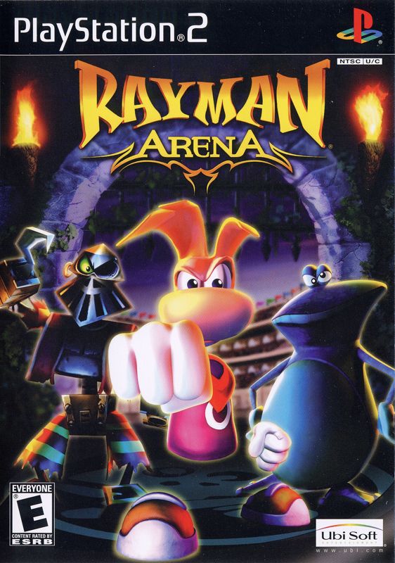 Front Cover for Rayman Arena (PlayStation 2)