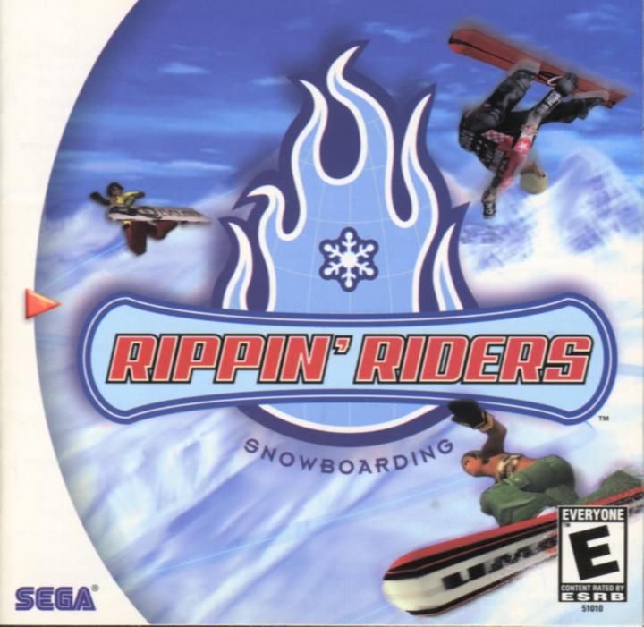 Front Cover for Rippin' Riders Snowboarding (Dreamcast)