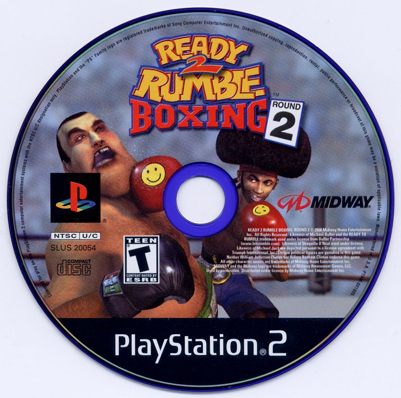 Media for Ready 2 Rumble Boxing: Round 2 (PlayStation 2)