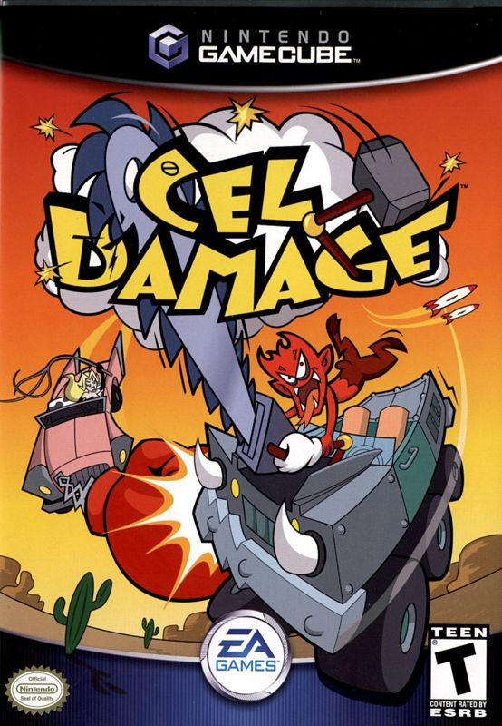 Front Cover for Cel Damage (GameCube)