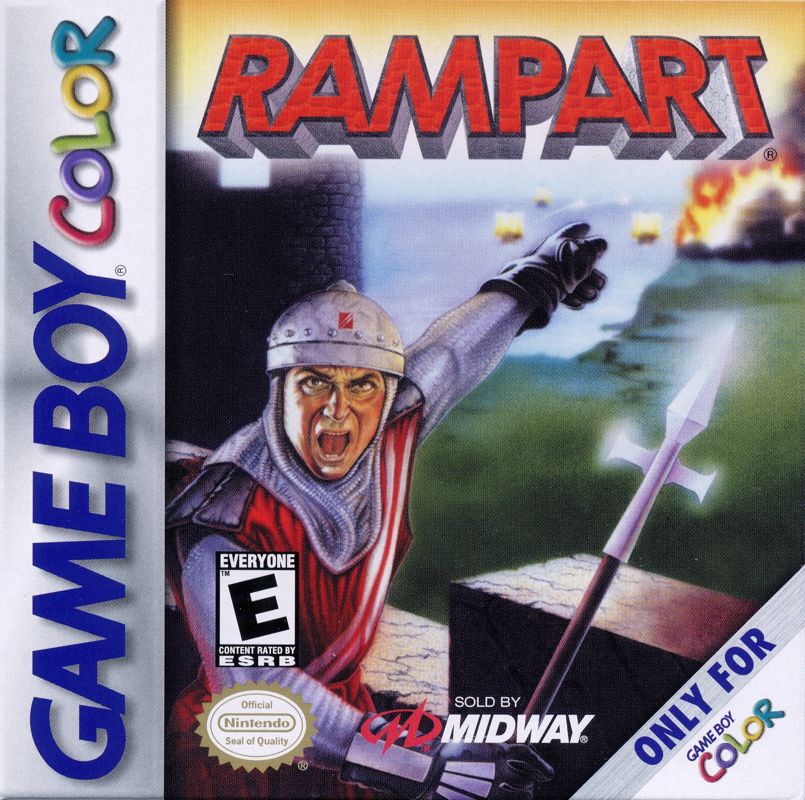 Front Cover for Rampart (Game Boy Color)
