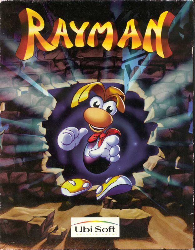 Front Cover for Rayman (DOS)