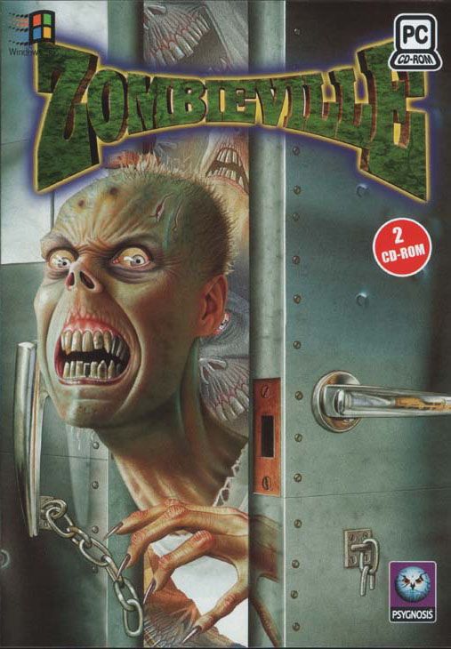 Front Cover for Zombieville (DOS) (Dice release)