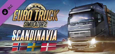 Front Cover for Euro Truck Simulator 2: Scandinavia (Linux and Macintosh and Windows) (Steam release)