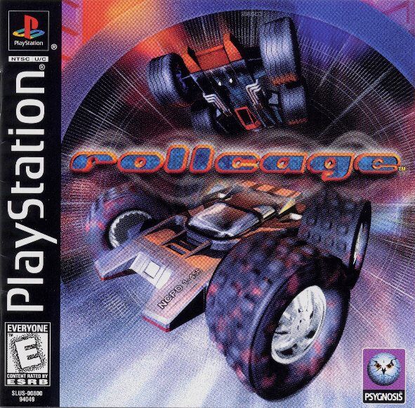 Front Cover for Rollcage (PlayStation)