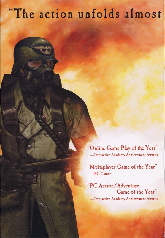 Inside Cover for Return to Castle Wolfenstein: Game of the Year (Windows): Left Flap
