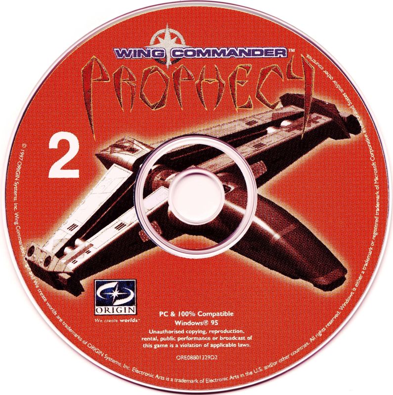 Media for Wing Commander: Prophecy (Windows): Disc 2