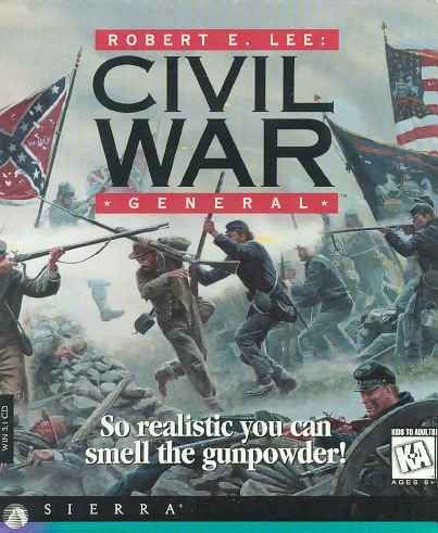 Front Cover for Robert E. Lee: Civil War General (Windows 3.x)