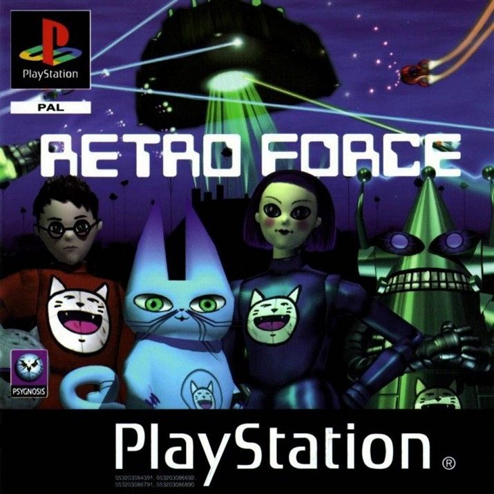Front Cover for Retro Force (PlayStation)
