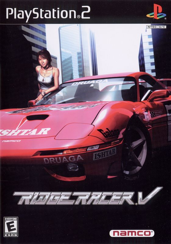 Front Cover for Ridge Racer V (PlayStation 2)