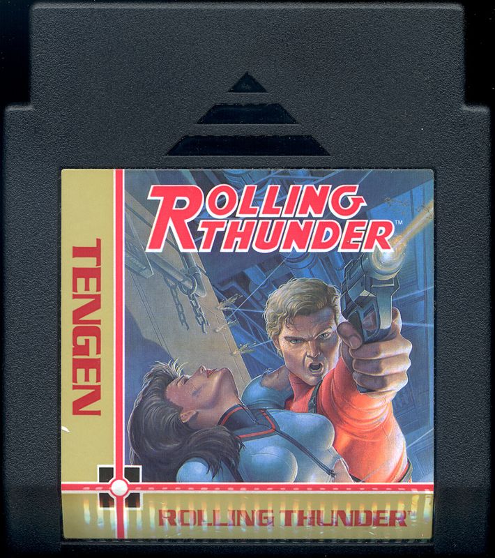 Media for Rolling Thunder (NES): Cartridge