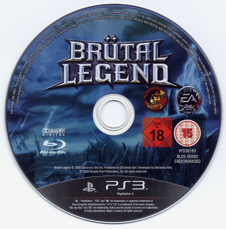 Media for Brütal Legend (PlayStation 3)
