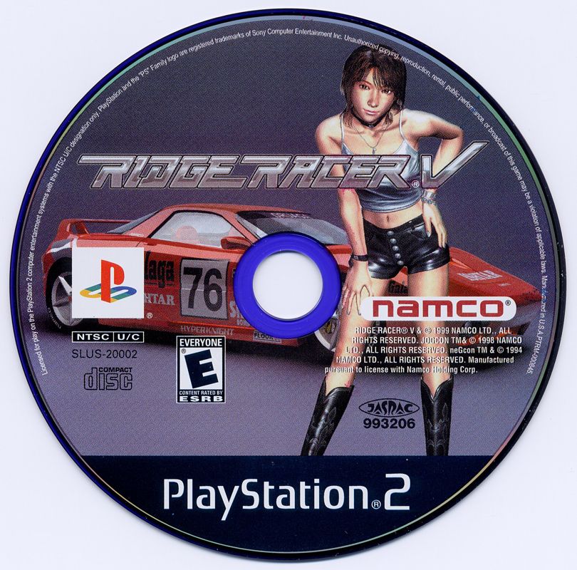 Media for Ridge Racer V (PlayStation 2)