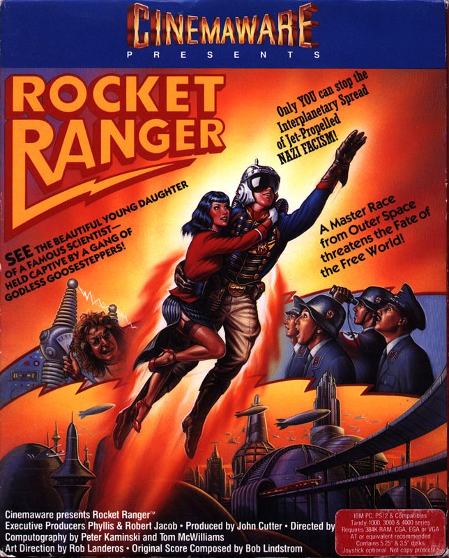 Front Cover for Rocket Ranger (DOS)