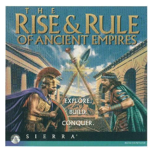 Other for The Rise & Rule of Ancient Empires (Windows and Windows 3.x): Jewel Case - Front