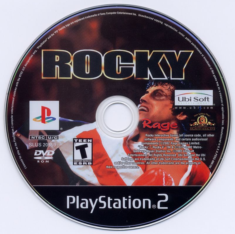 Media for Rocky (PlayStation 2)