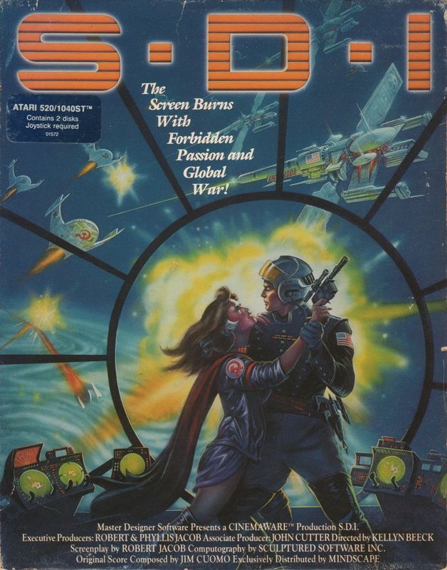 Front Cover for S.D.I. (Atari ST)