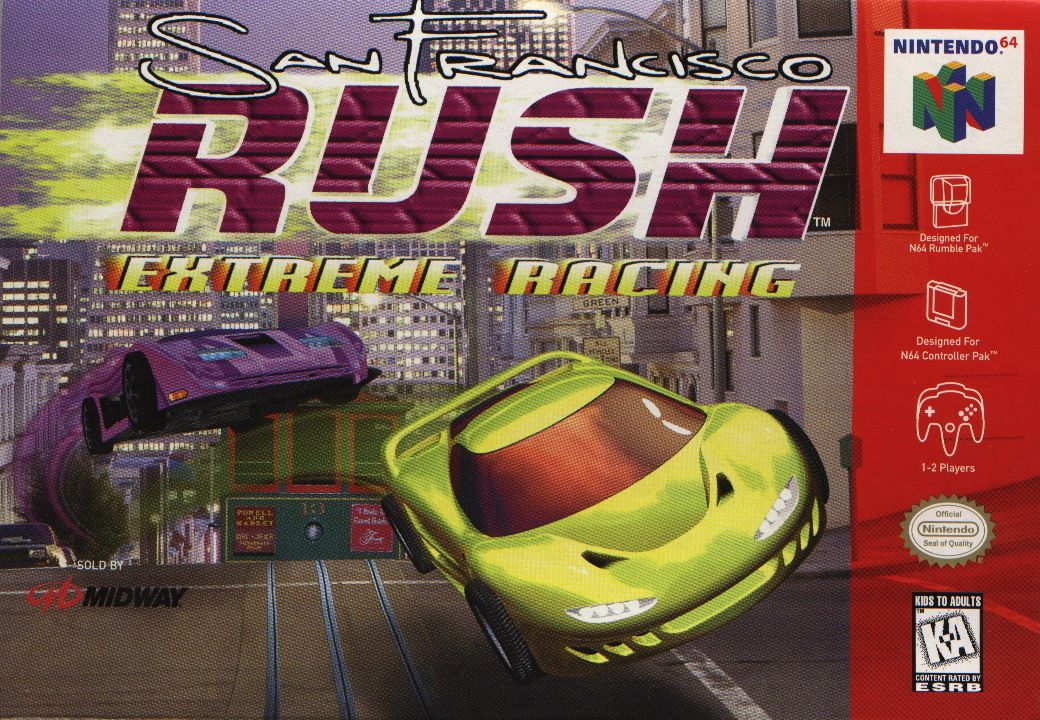 Front Cover for San Francisco Rush: Extreme Racing (Nintendo 64)