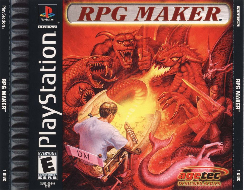 Front Cover for RPG Maker (PlayStation)