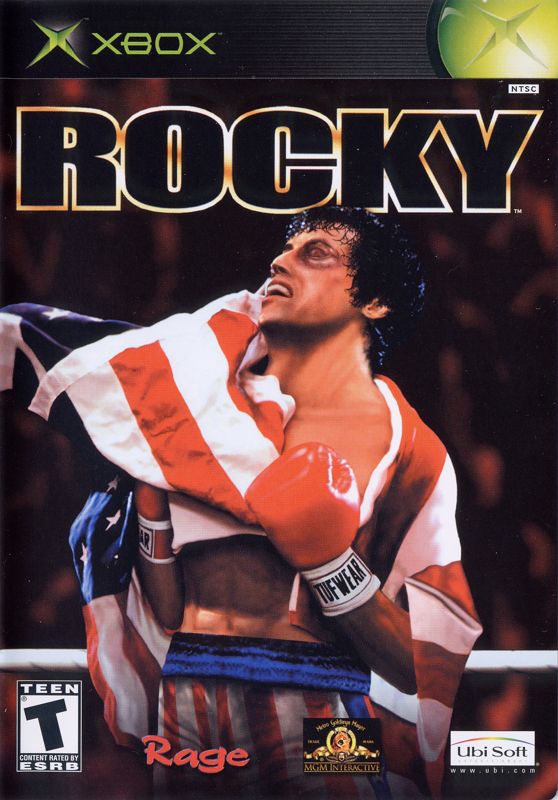 Front Cover for Rocky (Xbox)