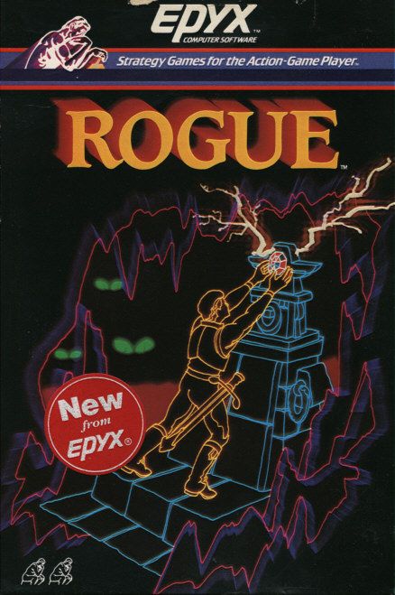 Front Cover for Rogue (DOS)