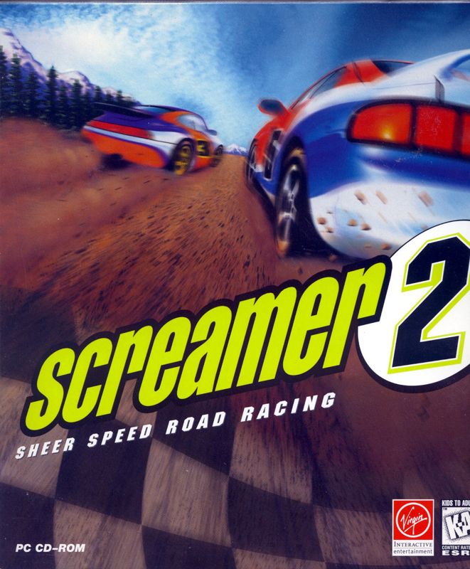 Front Cover for Screamer 2 (DOS)